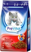 Photos - Cat Food PreVital Adult Beef/Vegetable  12 kg