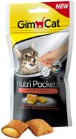 Photos - Cat Food Gimpet Adult Nutri Pockets Salmon/Omega 60 g 