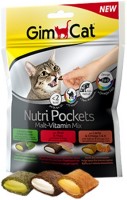 Photos - Cat Food Gimpet Adult Nutri Pockets Malt-Vitamin Mix 0.15 kg 