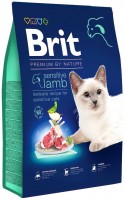 Photos - Cat Food Brit Premium Adult Sensitive  1.5 kg