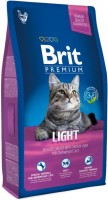 Photos - Cat Food Brit Premium Adult Light  8 kg
