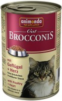 Photos - Cat Food Animonda Adult Brocconis Poultry/Hearts 0.4 kg 
