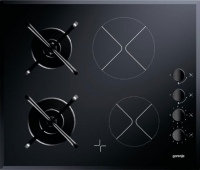 Photos - Hob Gorenje KC 620 BC black