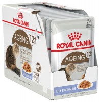 Cat Food Royal Canin Ageing 12+ Jelly Pouch  12 pcs