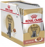Cat Food Royal Canin British Shorthair Gravy Pouch  12 pcs