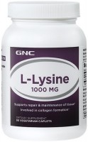 Photos - Amino Acid GNC L-Lysine 1000 90 cap 