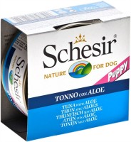 Photos - Dog Food Schesir Puppy Canned Tuna/Aloe 150 g 1