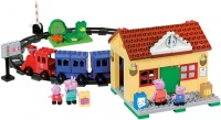 Photos - Construction Toy BIG Peppa Train Station 57079 