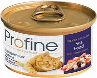 Photos - Cat Food Profine Canned Seafood 0.07 kg 