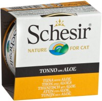 Photos - Cat Food Schesir Adult Canned Tuna/Aloe 85 g 