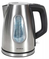 Photos - Electric Kettle Supra KES-1734 2200 W 1.7 L  stainless steel