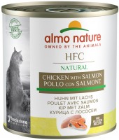 Cat Food Almo Nature HFC Natural Chicken/Salmon 280 g 6 pcs 