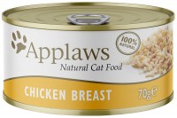 Photos - Cat Food Applaws Adult Canned Chicken Breast  70 g