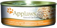 Cat Food Applaws Adult Canned Chicken/Cheese  156 g