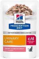Cat Food Hills PD c/d Urinary Stress Salmon 12 pcs 