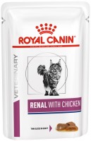 Cat Food Royal Canin Renal Chicken Gravy Pouch  12 pcs