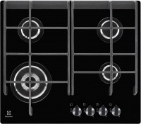 Photos - Hob Electrolux EGV 96343 YK black