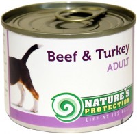 Photos - Dog Food Natures Protection Adult Canned Beef/Turkey 