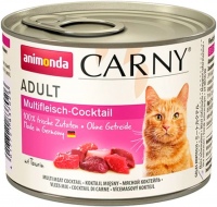 Cat Food Animonda Adult Carny Multi-Meat Cocktail  200 g