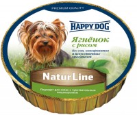 Photos - Dog Food Happy Dog NaturLine Pate Lamb/Rice 85 g 