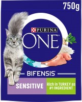 Cat Food Purina ONE Sensitive Turkey  750 g