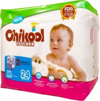 Photos - Nappies Chikool Baby Premium Pants M / 24 pcs 