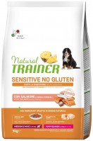 Photos - Dog Food Trainer Natural Sensitive Puppy Med/Max Salmon 