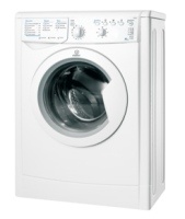 Photos - Washing Machine Indesit IWUB 4105 white