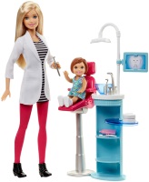 Photos - Doll Barbie Dentist DHB64 