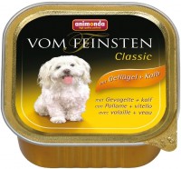 Photos - Dog Food Animonda Vom Feinsten Classic Poultry/Veal 0.15 kg 