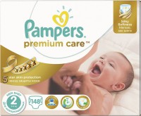 Photos - Nappies Pampers Premium Care 2 / 148 pcs 