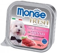 Photos - Dog Food Monge Fresh Pate Tuna 100 g 