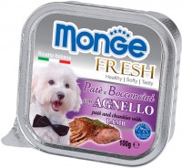 Photos - Dog Food Monge Fresh Pate Lamb 100 g 