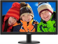 Photos - Monitor Philips 243V5QSBA 24 "  black