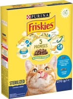 Photos - Cat Food Friskies Adult Sterilised Salmon  270 g