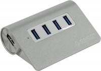 Photos - Card Reader / USB Hub Orico M3H4-SV 