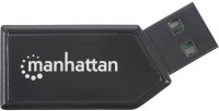 Photos - Card Reader / USB Hub MANHATTAN Hi-Speed USB Mobile 24-in-1 