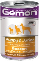 Photos - Dog Food Gemon Puppy/Junior Canned Chicken/Turkey 0.415 kg 1