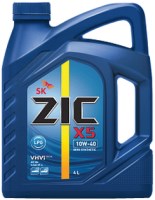 Photos - Engine Oil ZIC X5 10W-40 LPG 4 L