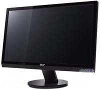 Monitor Acer P195HQ 19 "  black