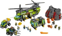 Photos - Construction Toy Lego Volcano Heavy-Lift Helicopter 60125 