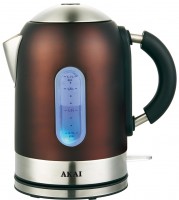 Photos - Electric Kettle Akai KM-1023D 2200 W 1.7 L  brown