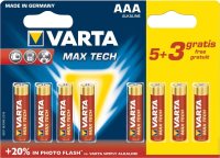 Photos - Battery Varta Max Tech  8xAAA