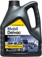Photos - Engine Oil MOBIL Delvac Super 1400E 15W-40 4 L