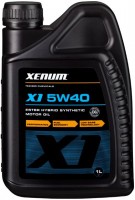 Photos - Engine Oil Xenum X1 5W-40 1 L