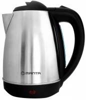 Photos - Electric Kettle MANTA KE201 2200 W 1.7 L  stainless steel