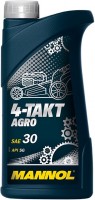 Engine Oil Mannol 4-Takt Agro SAE 30 1 L