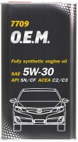 Photos - Engine Oil Mannol 7709 O.E.M. 5W-30 4 L