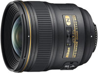 Camera Lens Nikon 24mm f/1.4G AF-S ED Nikkor 