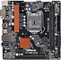 Photos - Motherboard ASRock H110M-DGS R3.0 